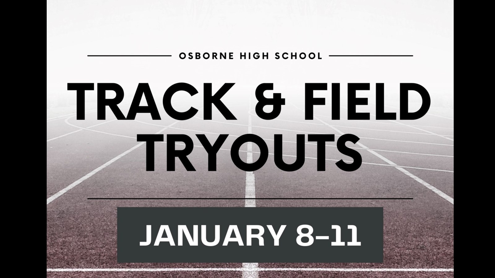 Track & Field Tryouts